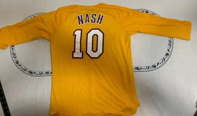 Camiseta de mujer Los Angeles Lakers Steve Nash Majestic NBA talla M Foto 1 de 4