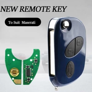 RX2TRF937 For Maserati Quattroporte GranTurismo Gran Turismo Remote Car Key Fob - Picture 1 of 7