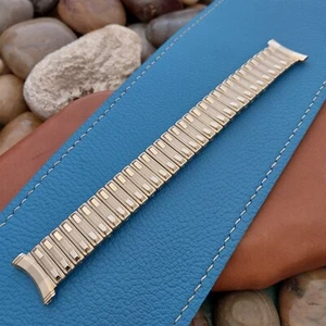 16mm 18mm 19mm 10k Gold-Filled Classic Kreisler USA 1950s Vintage Watch Band - Picture 1 of 6