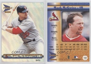 2000 Pacific Prism Premiere Date /61 Mark McGwire #122