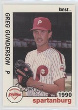 1990 Best Spartanburg Phillies Greg Gunderson #6