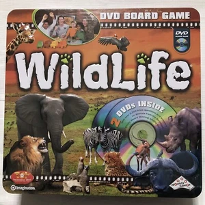 Imagination WildLife DVD Board Game In Tin 2-4 Players Ages 8+ Identity Games - Picture 1 of 5
