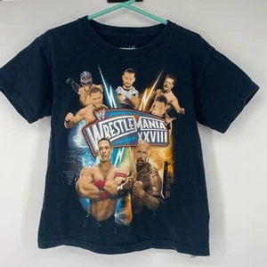 WWE WrestleMania XXVIII Graphic Tee Unisex Kids Size 8 - Picture 1 of 11