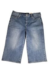NYDJ Women’s Size 6P Crop Wide Leg Pedal Pusher Seline Capri Jeans