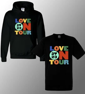 Love On Tour 2023 Women Mens Hoodie T Shirt Girls Harry Concert Gig Line Shirt - Picture 1 of 3