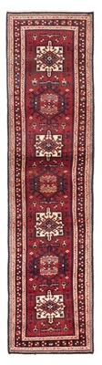 2'2" x 9'4" Vintage Hand-knotted Runner Rug Traditional Oriental Wool Carpet - Image 1 of 4
