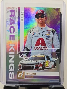 William Byron 2025 Panini Donruss NASCAR Race Kings #3 Holofoil 133/199 Hendrick - Imagen 1 de 6