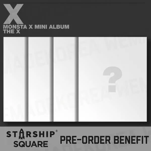 Mini álbum MONSTA X 13th THE X Standard ver. Juego 4ea y STARSHIP POB - Imagen 1 de 9