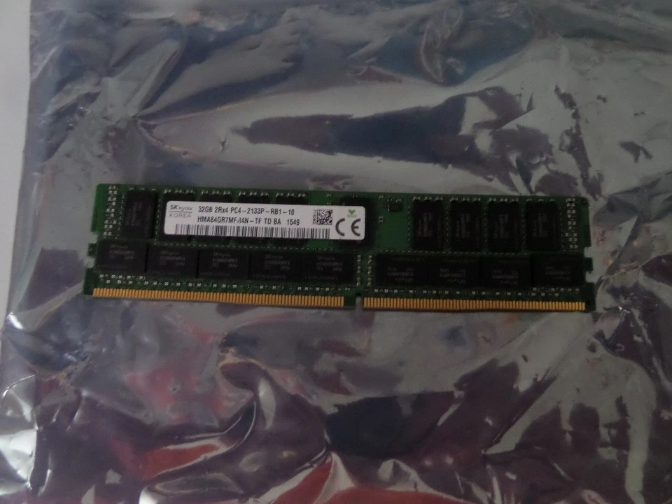 Hynix 32GB PC4-17000 (DD4-2133) DIMM Server (HMA84GR7MFR4N-TF) - Image 1 of 1