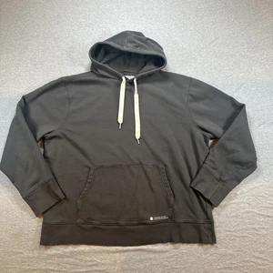 Felpa con cappuccio uomo Outerknown grigia XXL misto cotone biologico - Foto 1 di 16