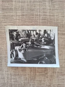 ANCIENNE PHOTO MANEGE AUTOMOBILE VOITURE 1960 BUGATTI FETE FORAINE - Foto 1 di 2