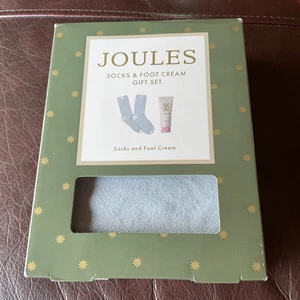JOULES Sock (4-8) and 75ml Nourishing Foot Cream Gift Set *NEW* BNIB - Picture 1 of 8