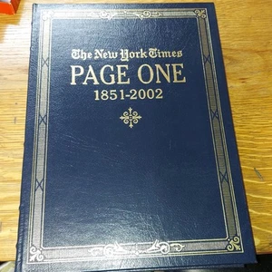 Easton Press New York Times Page One 1851-2002 - Picture 1 of 11