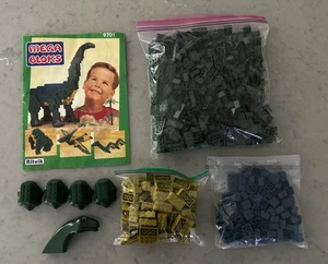 Vintage Mega Bloks 9701 Dinobloks Brontosaurus - Picture 1 of 6