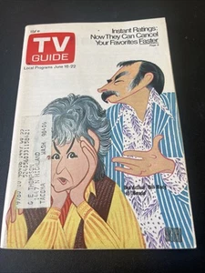 1973 TV Guide PNW Edition June 16th Issue #555 Bea Arthur & Bill Macy Of “Maude” - Picture 1 of 1