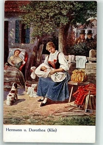 39438114 - Traje de bebé Hermann und Dorothea Klio perro AFW n.º 544 Goethe - Imagen 1 de 2