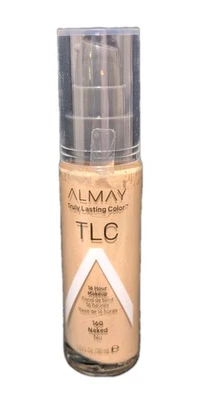 Almay TLC 16 Hr Foundation #160 Naked 1 oz Truly Lasting Color Makeup NEW SEALED - Image 1 of 3