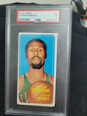 1970 Topps Basketball #40 Flynn Robinson PSA 5 - Image 1 of 2