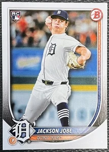 Jackson Jobe 2025 Bowman #50 Detroit Tigers Paper Base Rookie Card - Picture 1 of 1