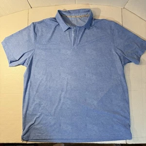 Camisa polo de golf XXL Performance para hombre con estampado geométrico Walter Hagan - Imagen 1 de 13
