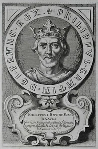 Jacques de Bie Gravure Antique Print PORTRAIT XVIIe PHILIPPES Ier Roy de France - Imagen 1 de 2