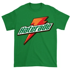 Haterade Enlisted Nine Style 90s Gatorade Distressed Grunt Adult T-Shirt S-5XL - Picture 1 of 2