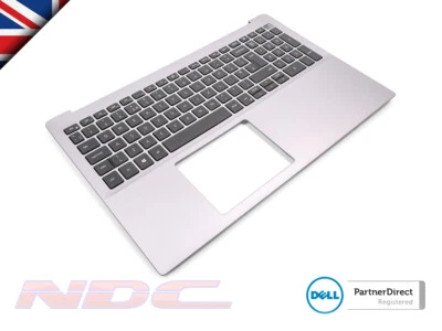 NEW Dell Inspiron 5590/5598 Lilac Palmrest & UK ENGLISH Keyboard 0NPDJ2+0KX6MW - Image 1 of 3