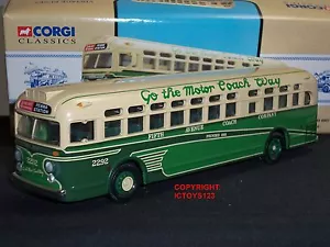 CORGI 98604 GM4507 FIFTH AVENUE PENNA STATION AMERICAN DIECAST MODEL COACH BUS - Picture 1 of 1