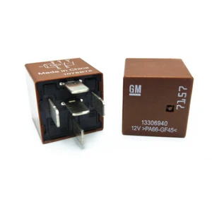 2PCS GM 13306940 Automotive Relay For 604-Vauxhall Opel Chevrolet (08-16) 12VDC - Picture 1 of 1