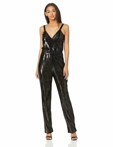DRESS THE POPULATION-LEIGH JUMPSUIT - Picture 1 of 2