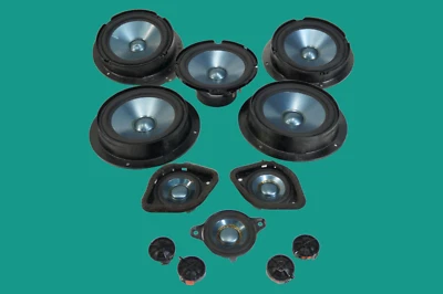 06-2011 mercedes w164 ml350 ml550 puerta tablero altavoz tweeter audio sonido conjunto 12 Foto 1 de 4