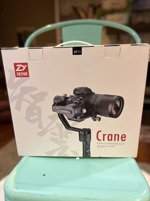 Zhiyun Crane 3-Axis Handheld Gimbal Stabilizer for DSLR & Mirrorless PLUS Tripod - Image 1 of 4