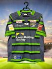 Leeds Rhinos Jersey Rugby Shirt Multicolor ISC Polyester Mens Size S