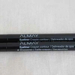 2 ALMAY Eyeliner Buntstifte Kontur wasserdicht schwarz volle Größe - Bild 1 von 1