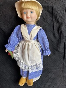 House of Lloyd *Christmas Around The World *JANA* Dutch 16" Porcelain Doll - Picture 1 of 10