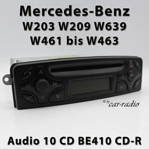 Original Mercedes Audio 10 CD BE4410 Becker Autoradio W203 W209 W463 W639 Radio - Bild 1 von 10