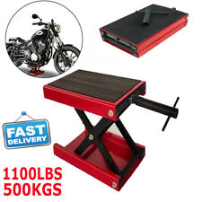 Motorcycle Motorbike ATV Scissor Stand Lift Jack Stand 500Kg/1100lbs Capacity