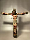 Kruzifix, Wandkreuz, blutender Jesus