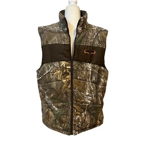 Realtree Camouflage Vest Camo Hunting Vest Men’s Large Preowned - Picture 1 of 6