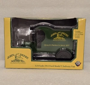 John Deere Diecast 1912 Ford Model T Delivery Van Replica 1:24 Scale Unopened  - Picture 1 of 6