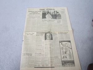 Historical newspapers ,The Times ,Nov 14th 1979 - Picture 1 of 3