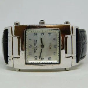 Anne Klein New York 12/1469 Swiss Genuine Leather Quartz Analog Women's Watch - Picture 1 of 6