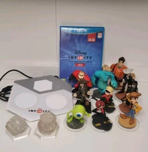 Disney Infinity 2.0 Nintendo Wii U. Base / Game / 10 Figures / Crystals - Picture 1 of 11