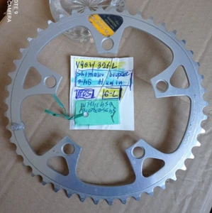 NOS SHIMANO BIOPACE-SG A-46 CHAINRING 46 TEETH OVAL SHAPE INGRANAGGIO BICI CORSA - Picture 1 of 5