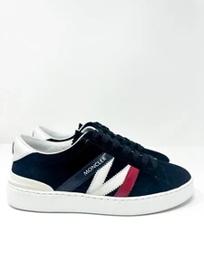 Moncler Men's Monaco M Sneakers Black 7 US / 40 EU $550 - Picture 1 of 6