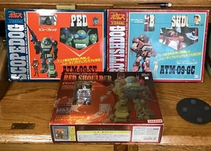 3 Takar 1/24 Scopedog Verde, Brutishdog, Perro Hombro Rojo Excelente Estado - Imagen 1 de 14