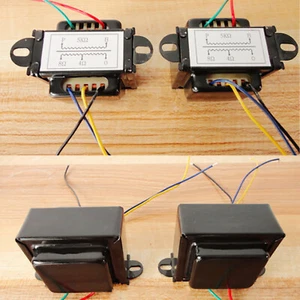 Für 6P1 6P14 6P6 Teil Schwarz Tube Single-ended Output Transformer 5K Output Cow - Bild 1 von 5