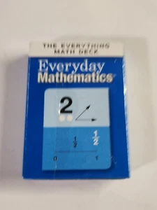 Everyday Mathematics Grds K-6 Everything Math Deck 1-Pack McGraw Hill Flash Card - Picture 1 of 2