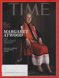 TIME Magazine     September 18, 2019     MARGARET ATWOOD The Reluctant Prophet - Picture 1 of 2