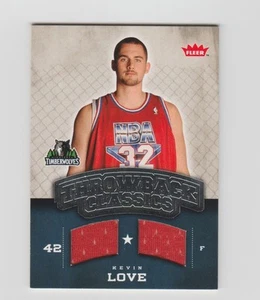 Kevin Love Timberwolves 2008-09 Fleer Throwback Classics Rookie Patch #NBA-KL - Bild 1 von 1